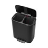 Pedálový odpadkový koš Brabantia BO 2x30l černý_8