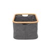 Skládací koš na prádlo/úložný box Brabantia 40l černý_1