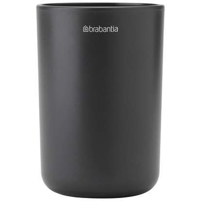 Kelímek na zubní kartáček Brabantia RENEW V.11cm tmavě šedý_10
