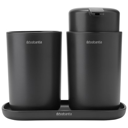 Koupelnová sada Brabantia RENEW SET/3ks tmavě šedá_12