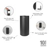 Zásobník na toaletní papír Brabantia MINDSET V.30cm tmavě šedý_1