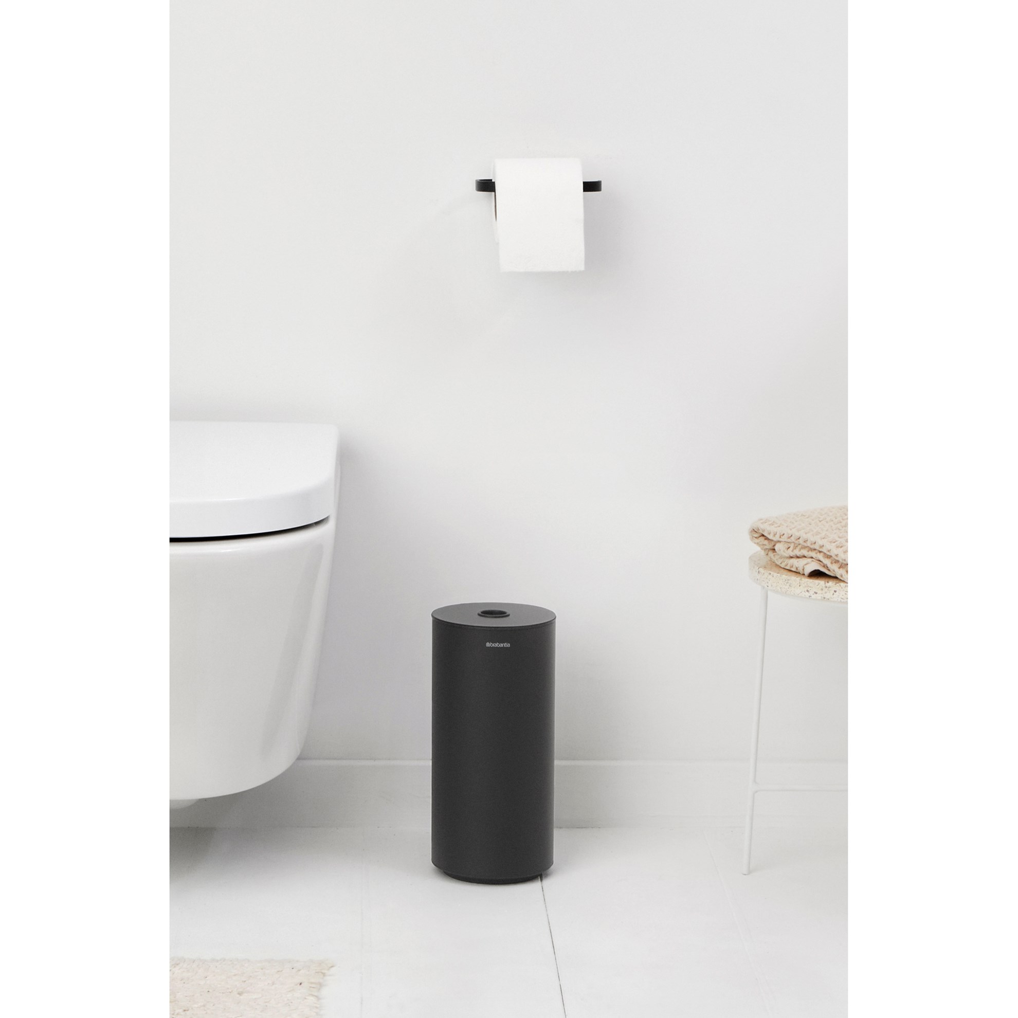 Zásobník na toaletní papír Brabantia MINDSET V.30cm tmavě šedý_4