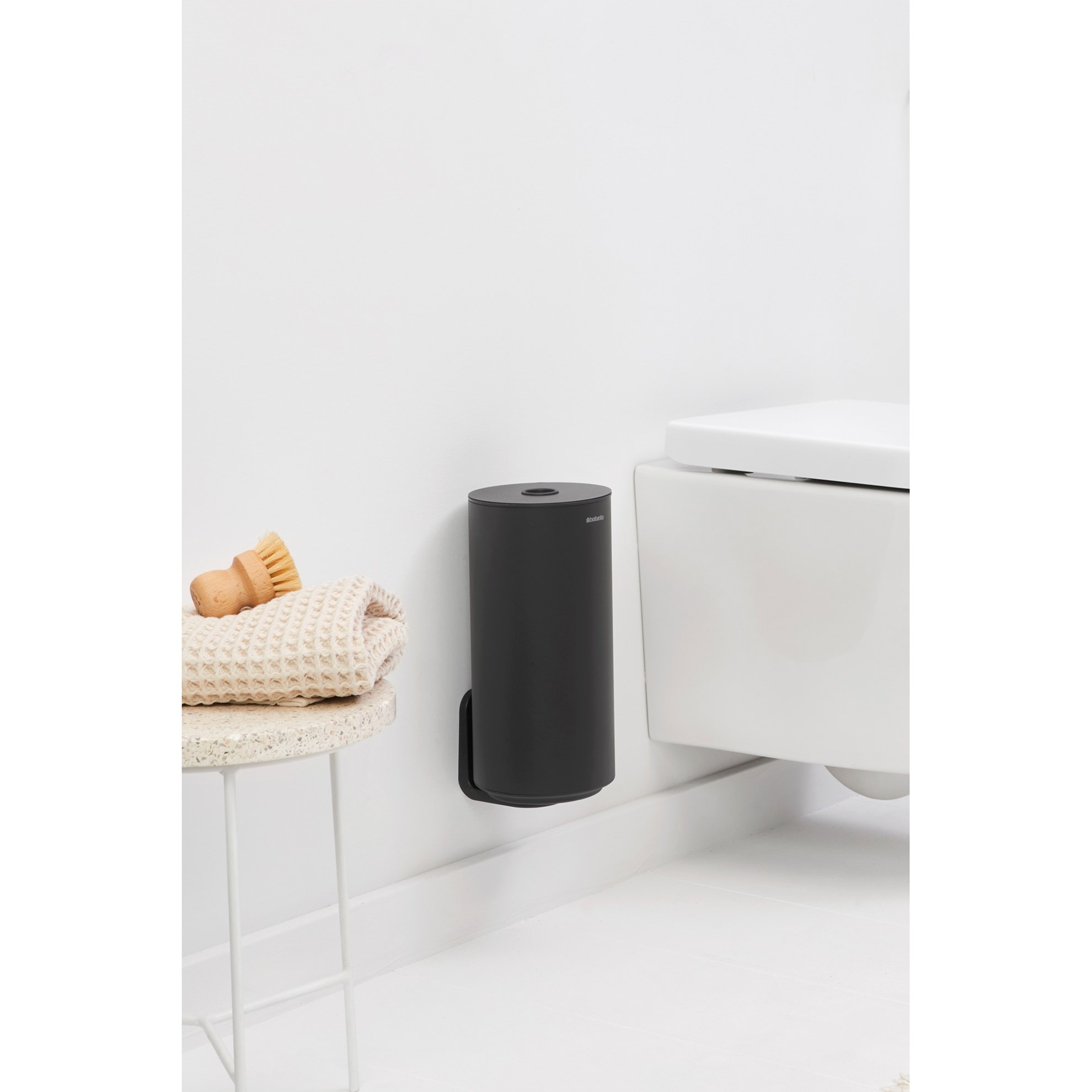 Zásobník na toaletní papír Brabantia MINDSET V.30cm tmavě šedý_6