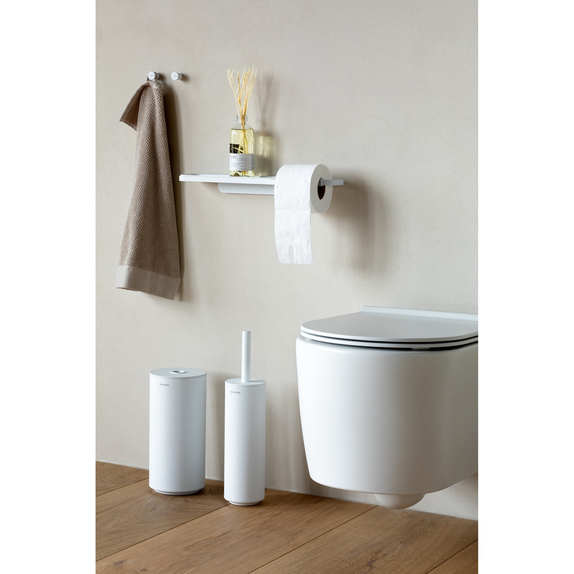 Zásobník na toaletní papír Brabantia MINDSET V.30cm bílý_0