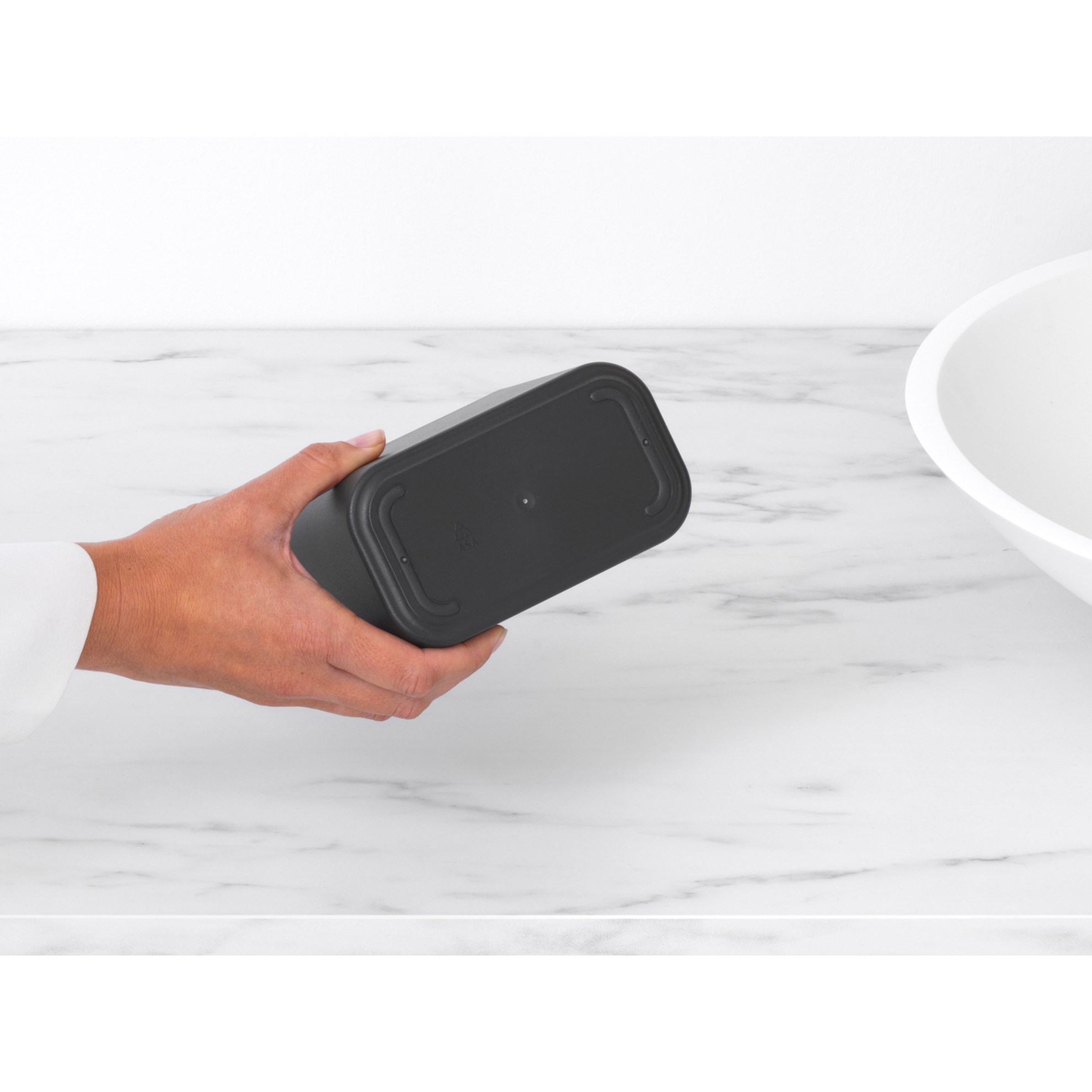 Mini odpadkový koš Brabantia MINDSET 15x8,5cm tmavě šedý_6