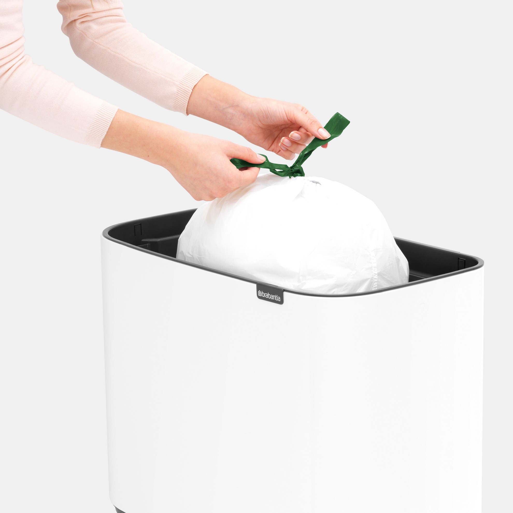 Odpadkový koš Brabantia BO TOUCH 36l bílý_0