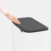 Odpadkový koš Brabantia BO TOUCH 36l bílý_2