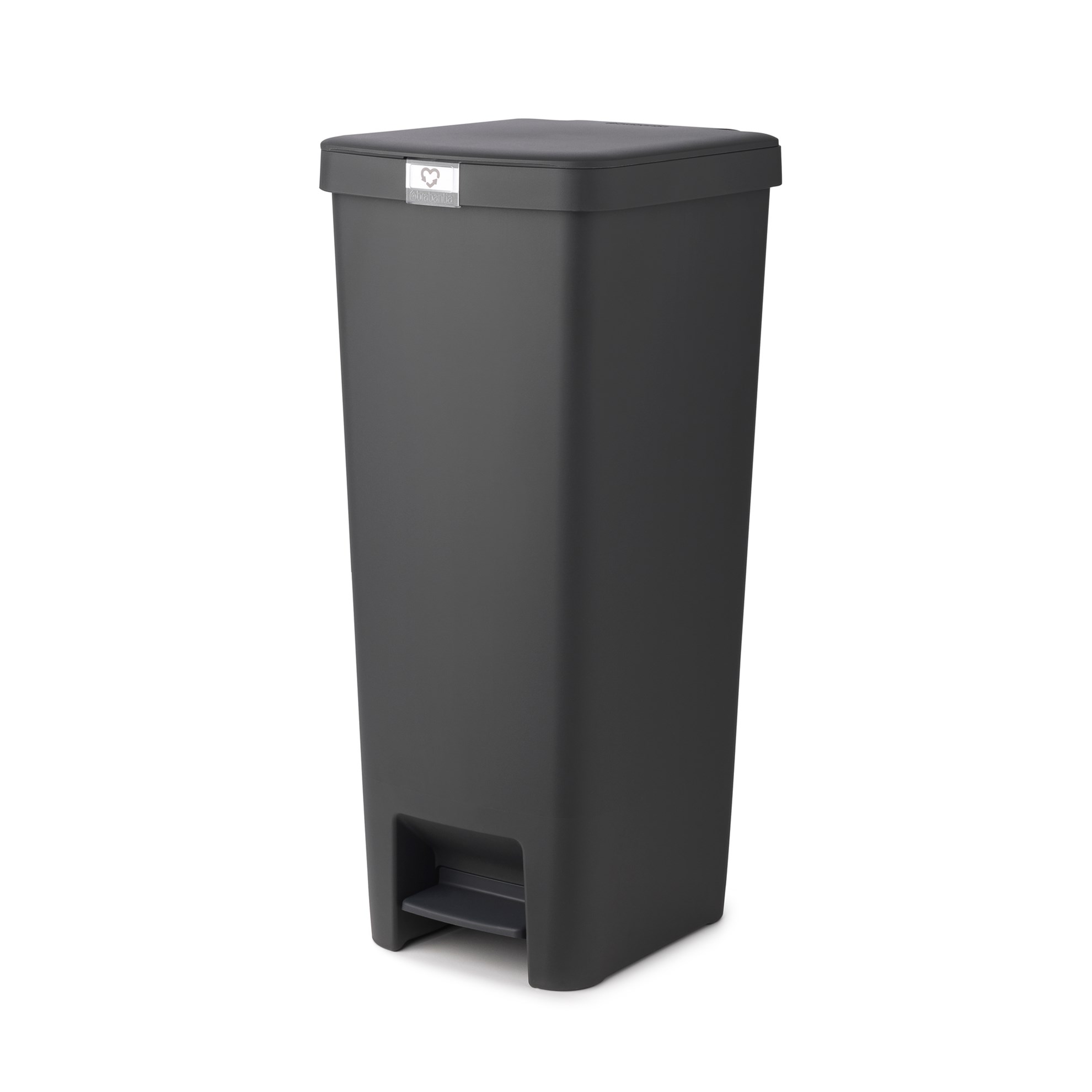 Pedálový odpadkový koš Brabantia STEPUP 40l tmavě šedý_1