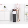 Pedálový odpadkový koš Brabantia STEPUP 40l tmavě šedý_15