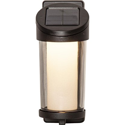 LED solární nástěnné osvětlení ALIPPA V.21cm černé_0