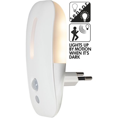 LED noční světlo se senzorem pohybu V.11cm bílé_0