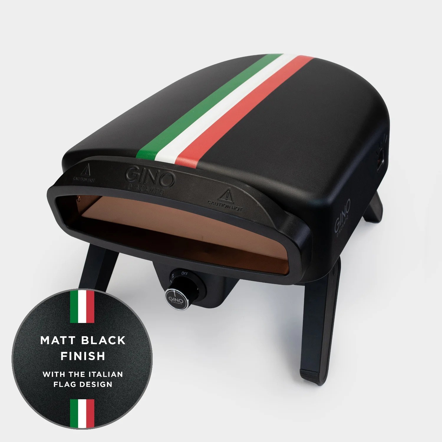 Plynová trouba na pizzu Gino MODENA s vlajkou SET/10ks se stolkem_0