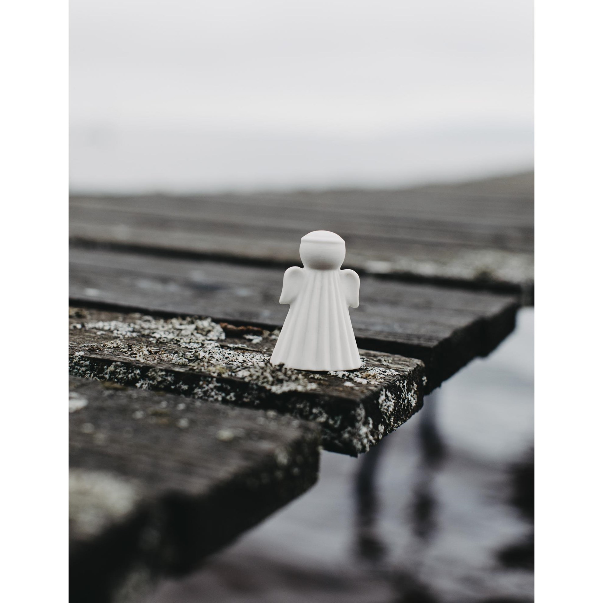 Keramický anděl SAGA malý V.6cm bílý_3