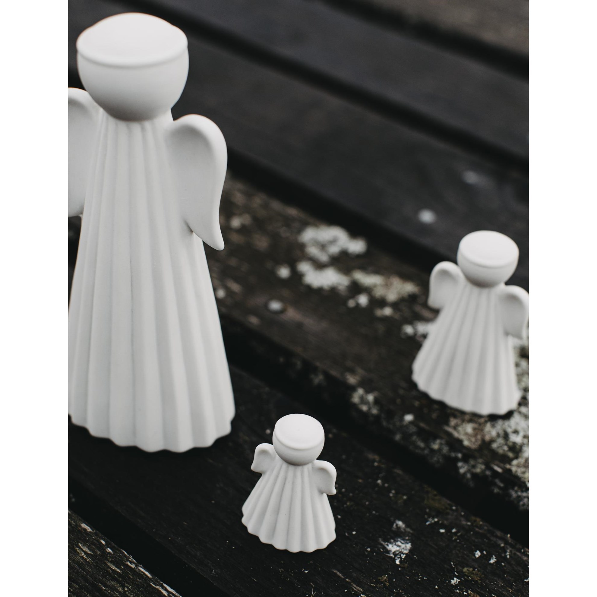 Keramický anděl SAGA malý V.6cm bílý_4