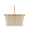 Nákupní košík Carrybag frame cord sand_1