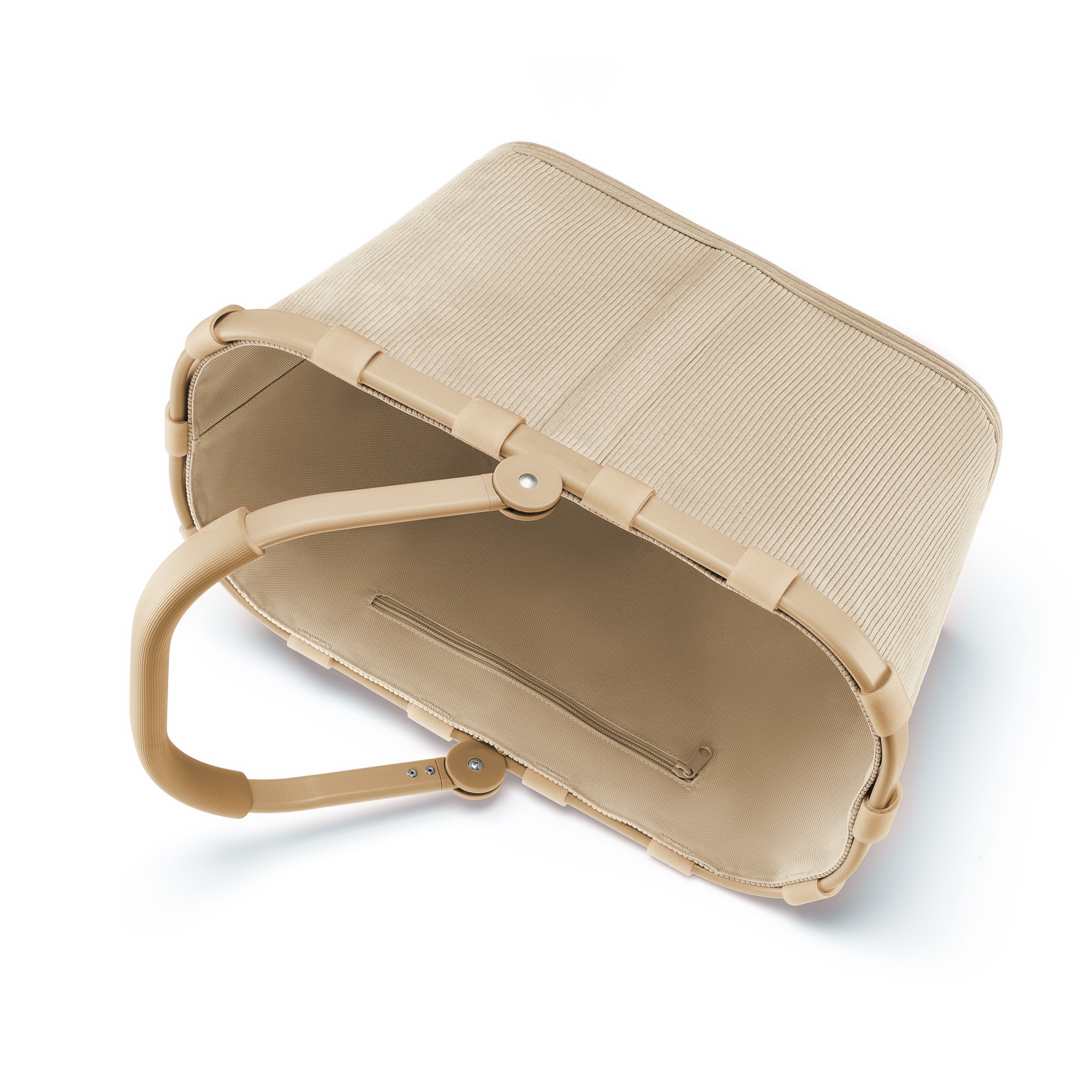 Nákupní košík Carrybag frame cord sand_3