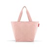 Taška přes rameno Shopper M cord blush_1
