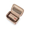 Kosmetický kufřík Beautycase set/2ks metallic dots coffee_1