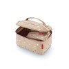 Kosmetický kufřík Beautycase set/2ks metallic dots coffee_2