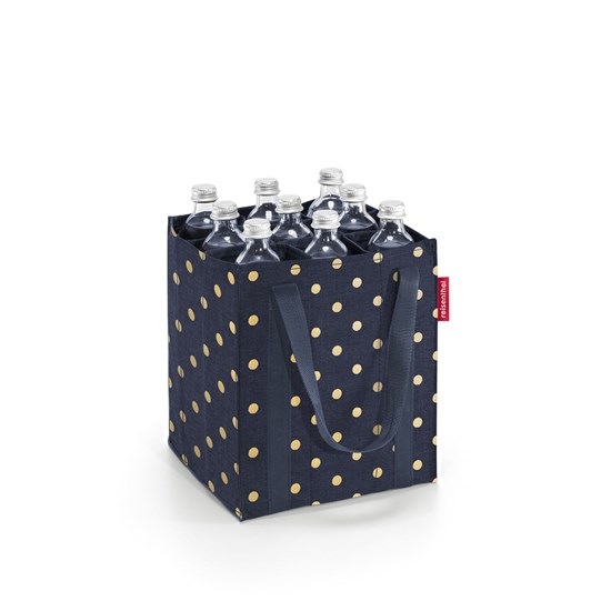 Taška na lahve Bottlebag metallic dots blue_1