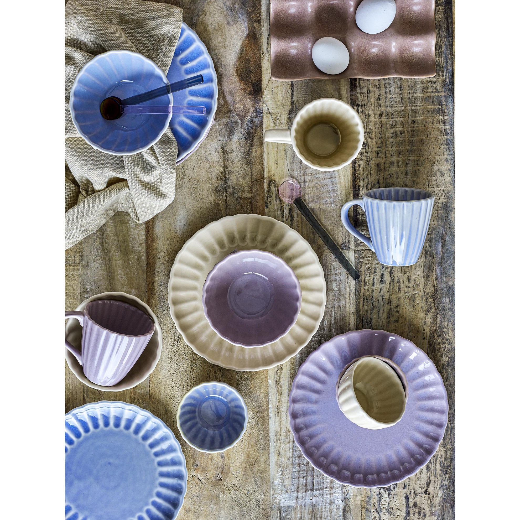 Dezertní talíř LATINA P.20 cm růžový_4