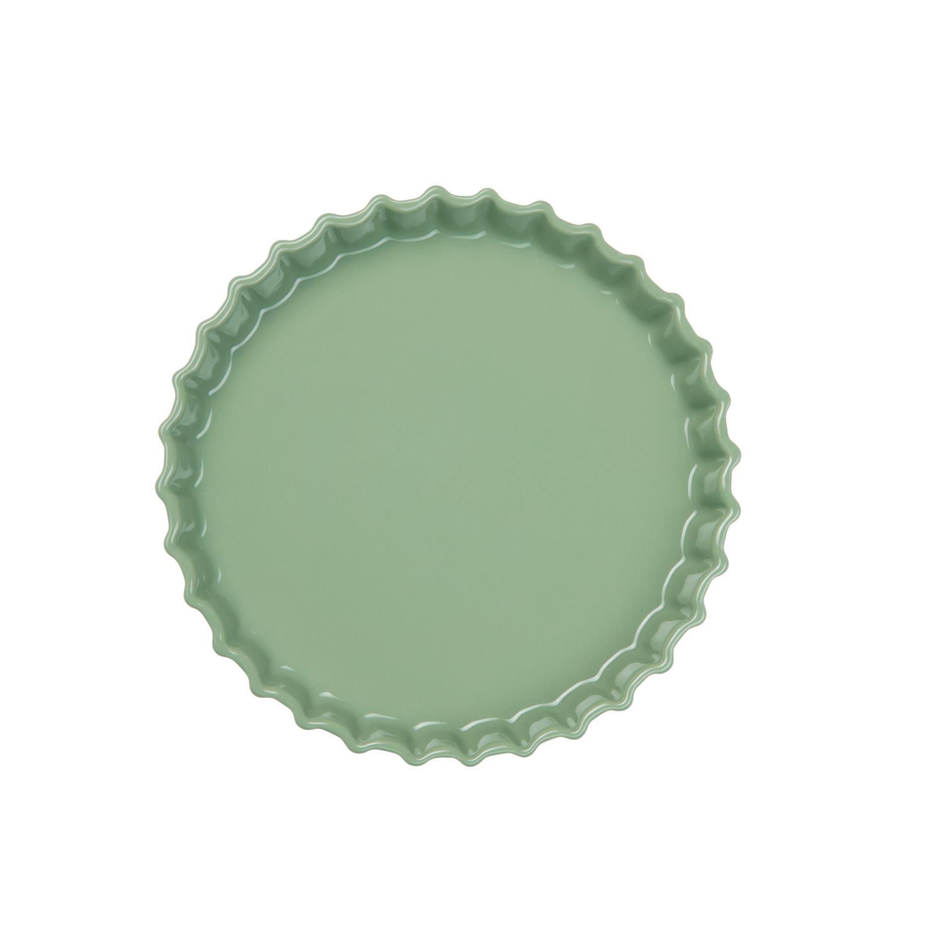 Zapékací forma na koláč GRANDE AL FORNO P.30cm zelená_0