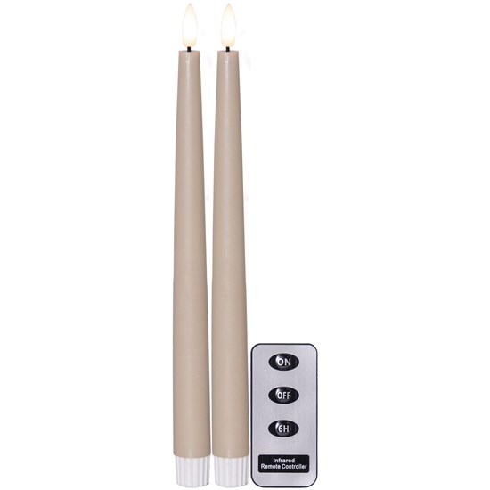 LED Dinner Candle 2 pack Flamme Slim_0