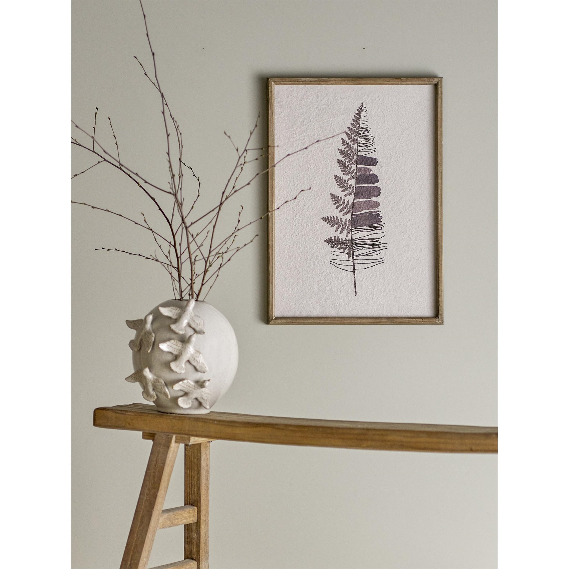 Obraz v hnědém rámu CORVAL 61x43cm přírodní_0