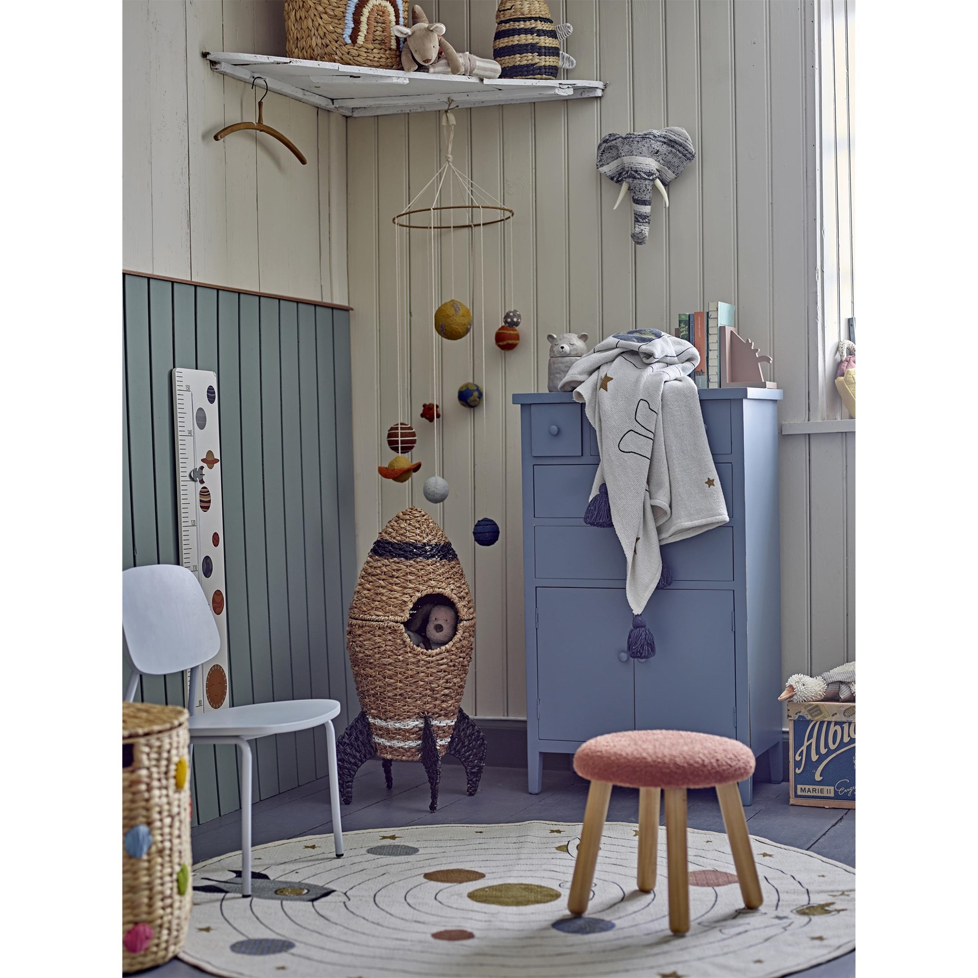 Stolička/taburet AKSEL V.29cm hnědá_4