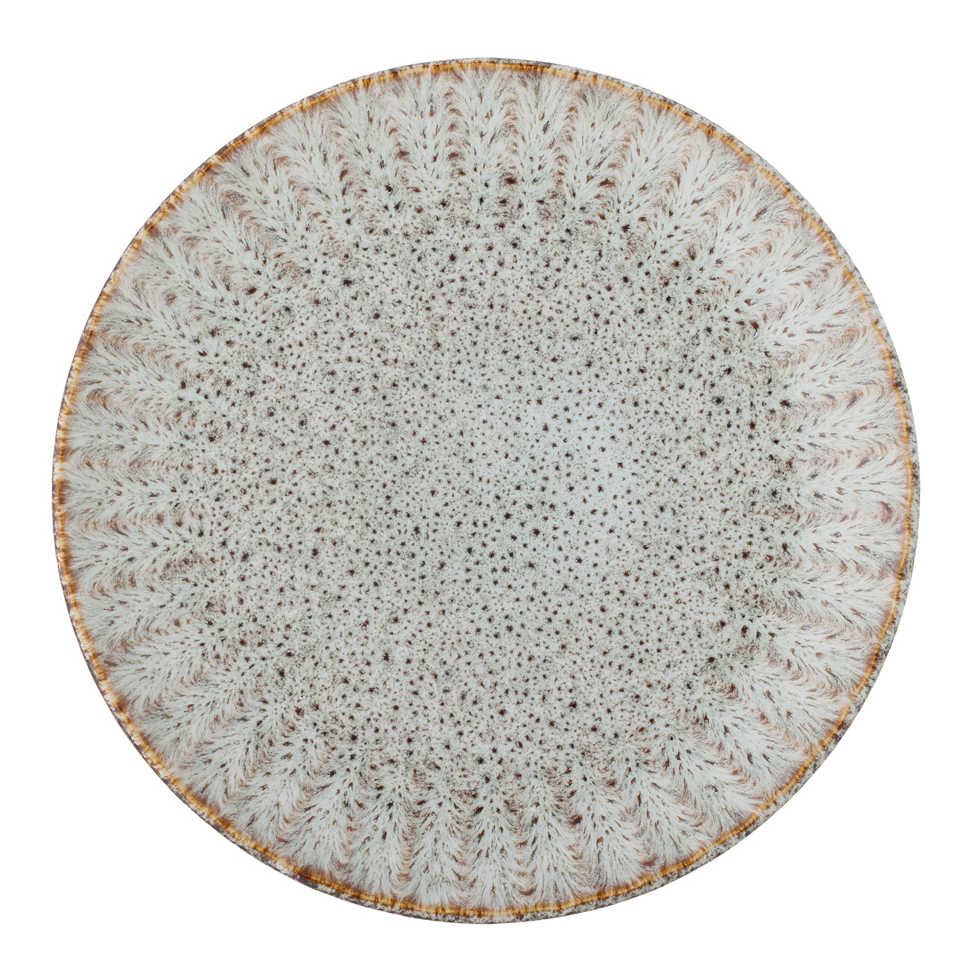 Mělký talíř FLEUR P.27cm přírodní_0