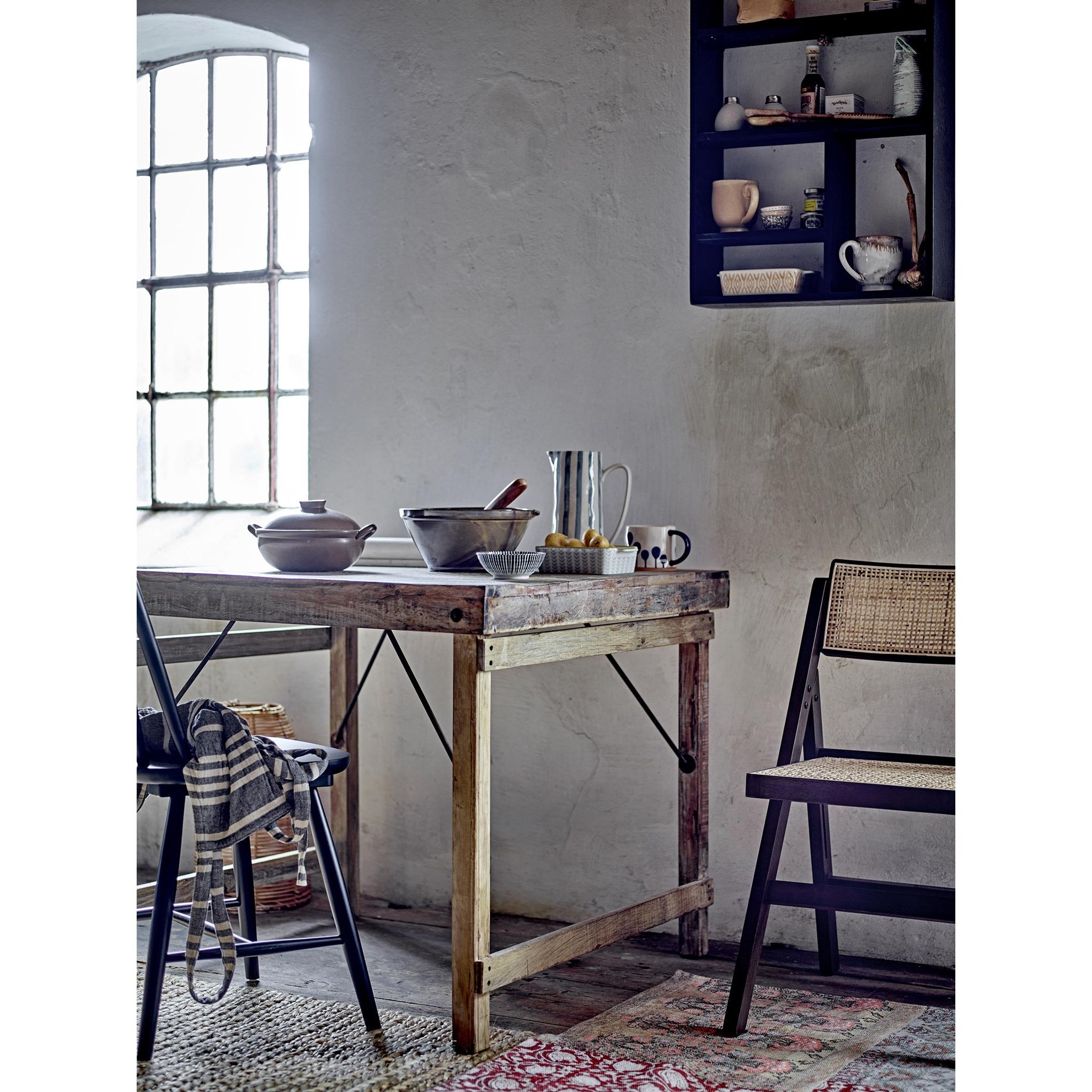 Bavlněná zástěra MACI 80x70cm modrá_1