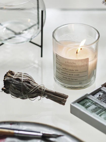 Obrázek z Vonná svíčka Broste LINDEN 