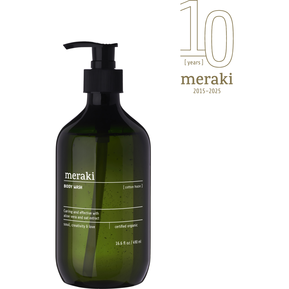 Sprchový gel Meraki COTON HAZE 490ml_0