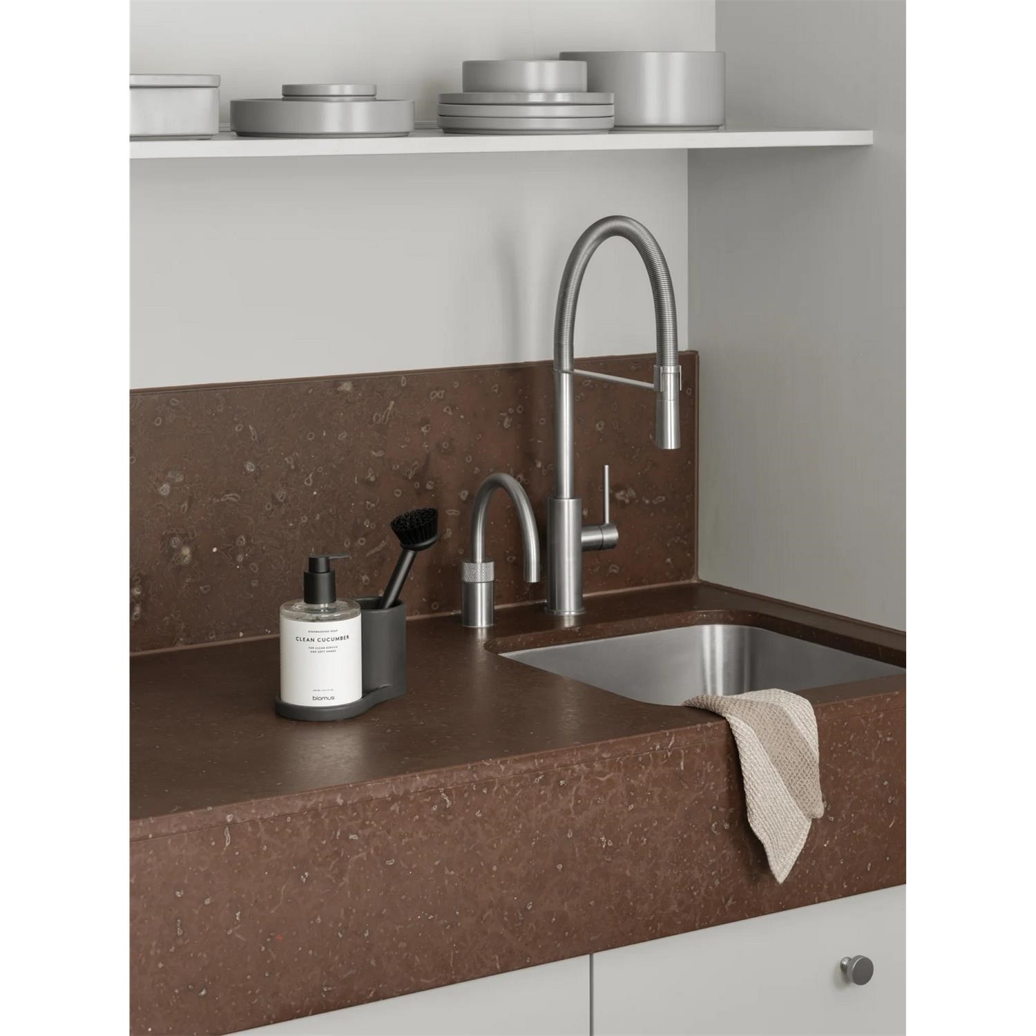 Organizér ke dřezu Blomus PIRO 9x10cm černý_1