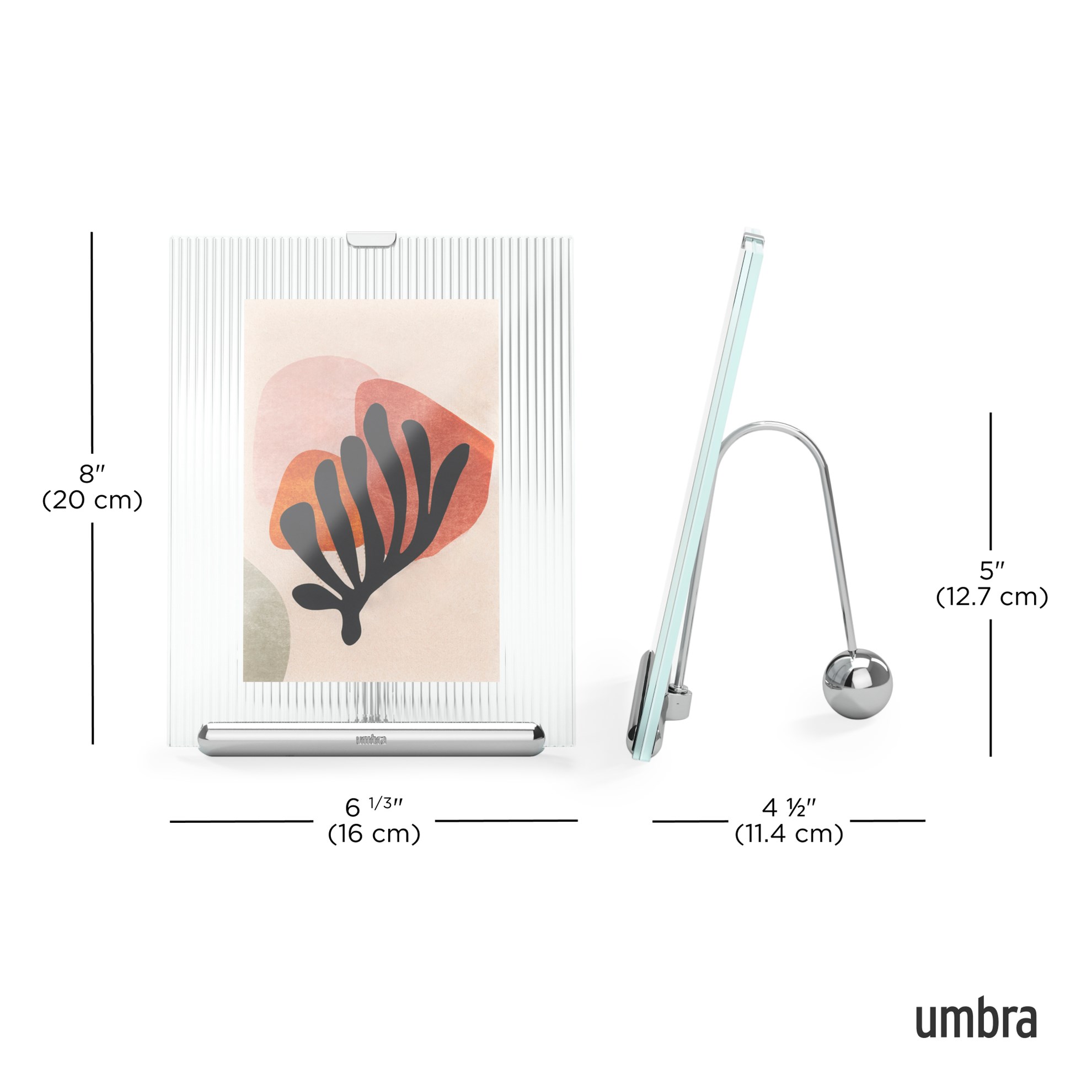 Fotorámeček Umbra FLUTE 16x20 cm chrom_3