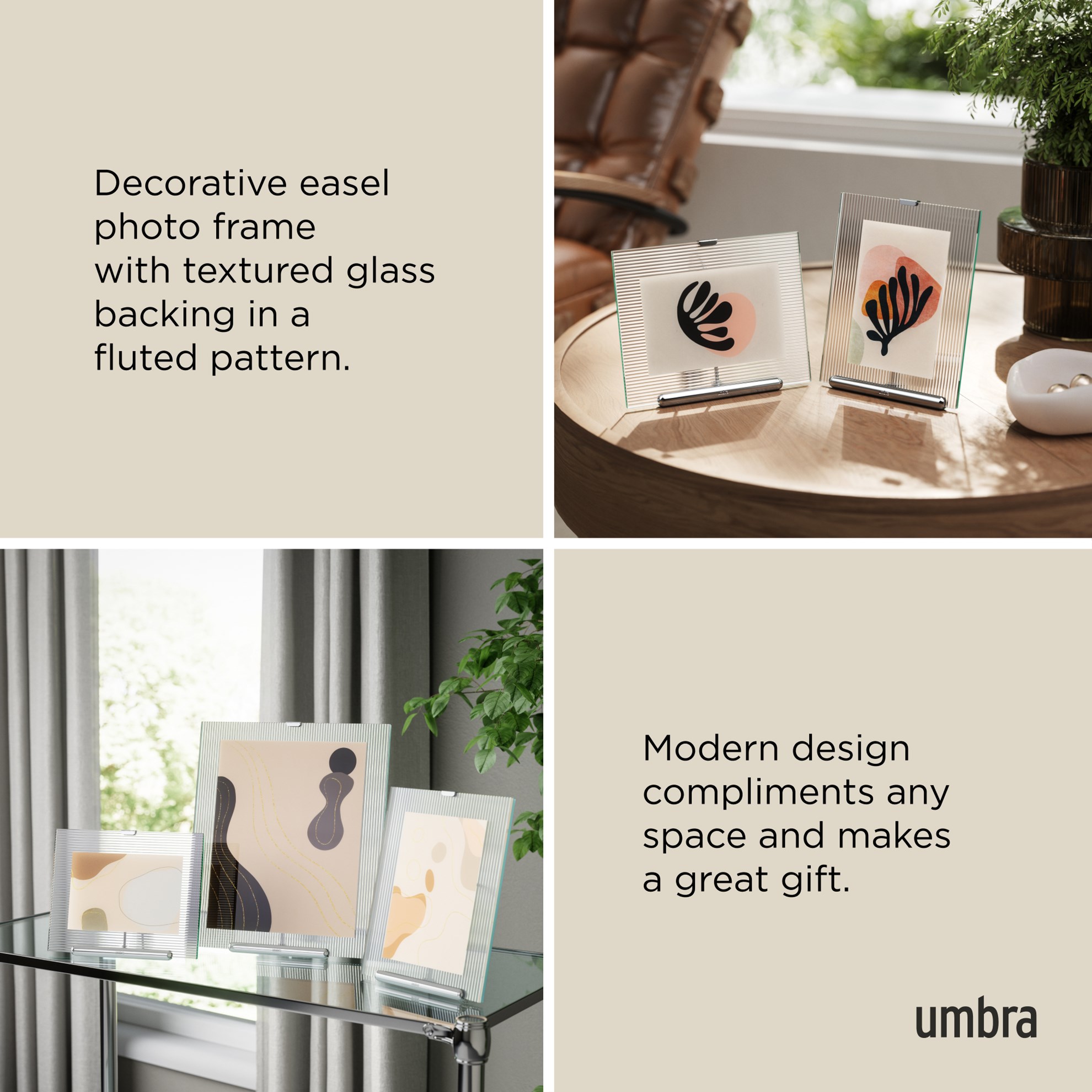 Fotorámeček Umbra FLUTE 16x20 cm chrom_4