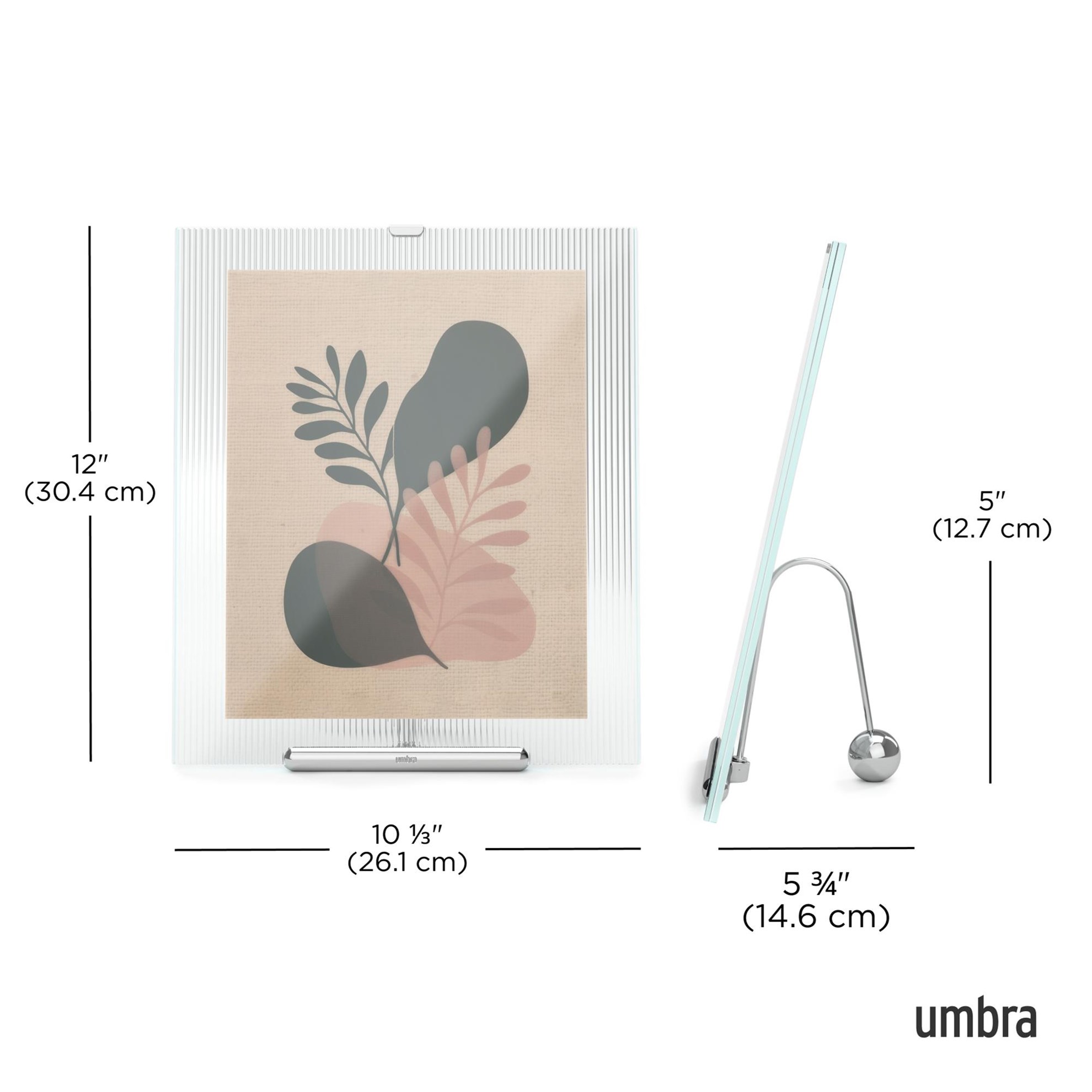 Fotorámeček Umbra FLUTE 26x30 cm chrom_3