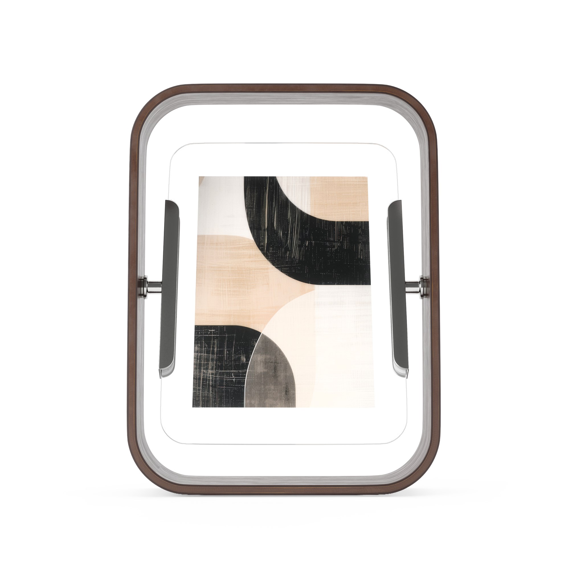 Otočný fotorámeček Umbra BELLWOOD 22x16 cm hnědý_2