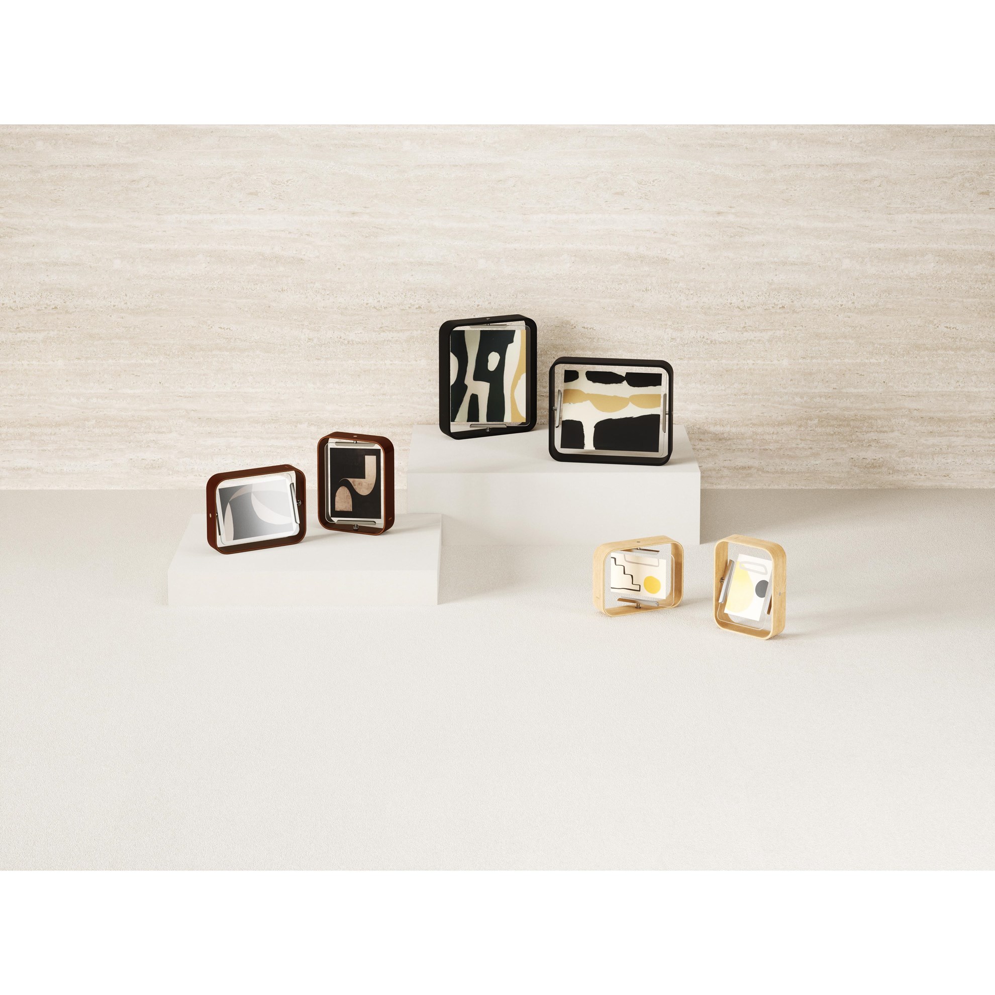 Otočný fotorámeček Umbra BELLWOOD 22x16 cm hnědý_6