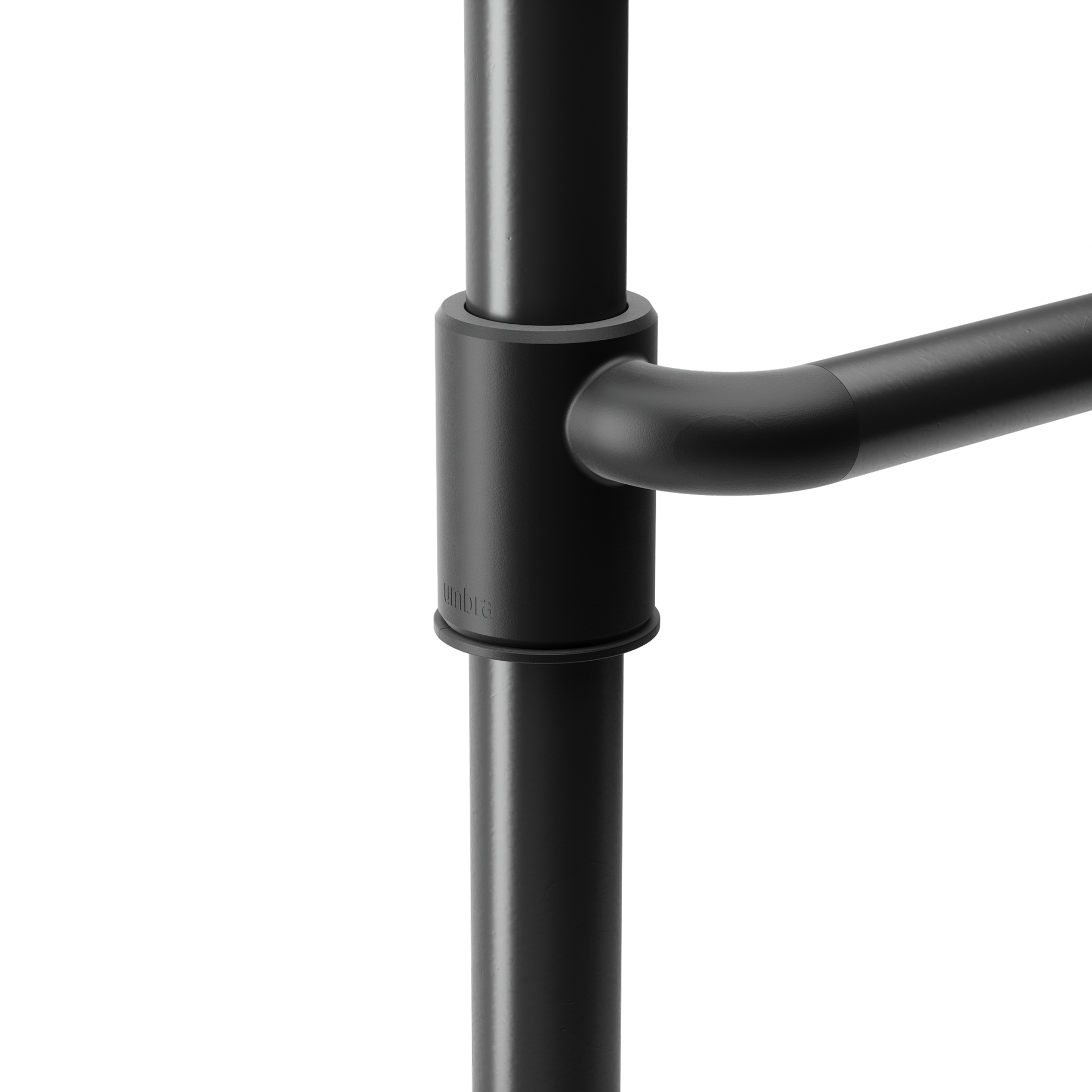 Nastavitelná závěsová tyč Umbra ANYWHERE Š.91-168 cm černá matná_1