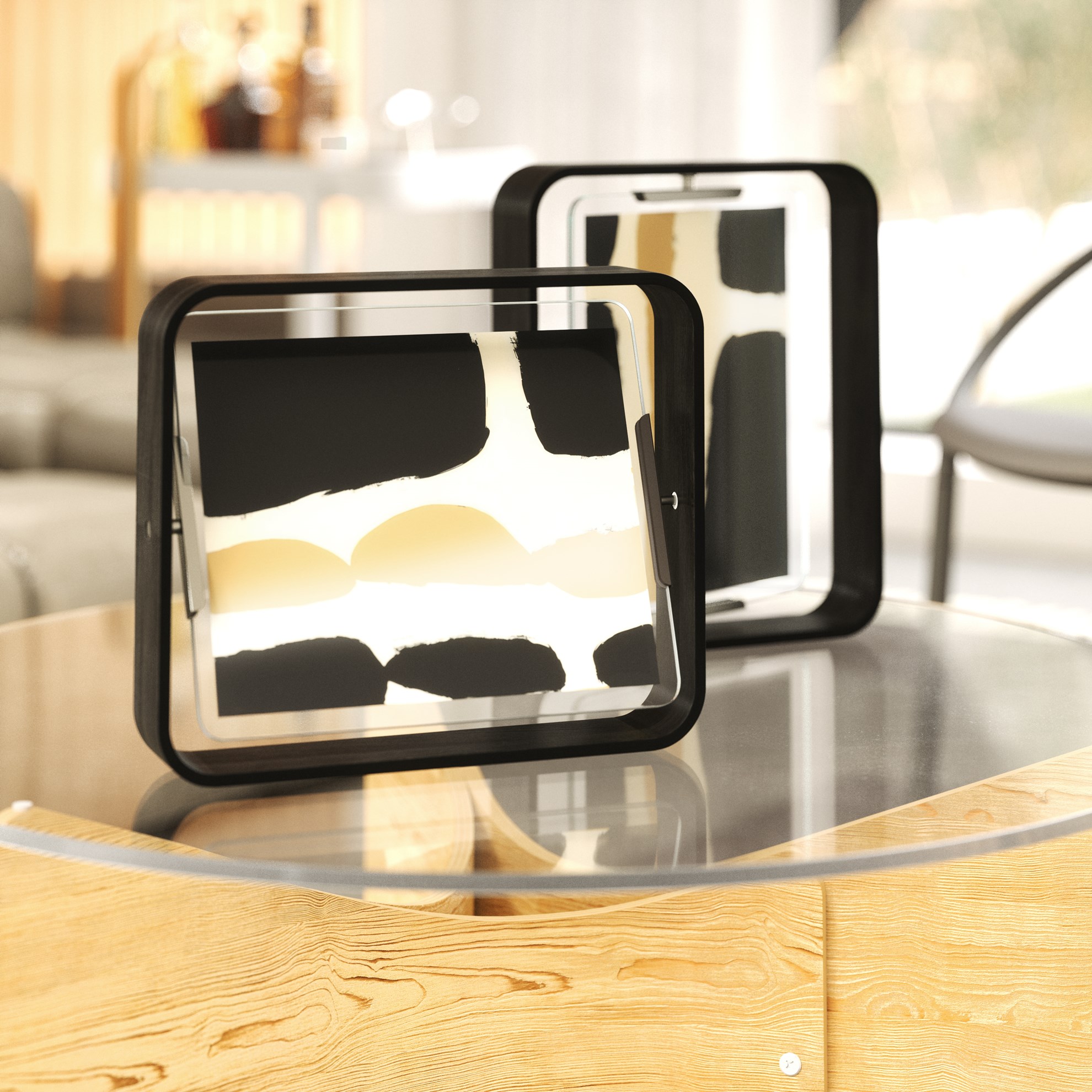 Otočný fotorámeček Umbra BELLWOOD 26x31 cm černý_0