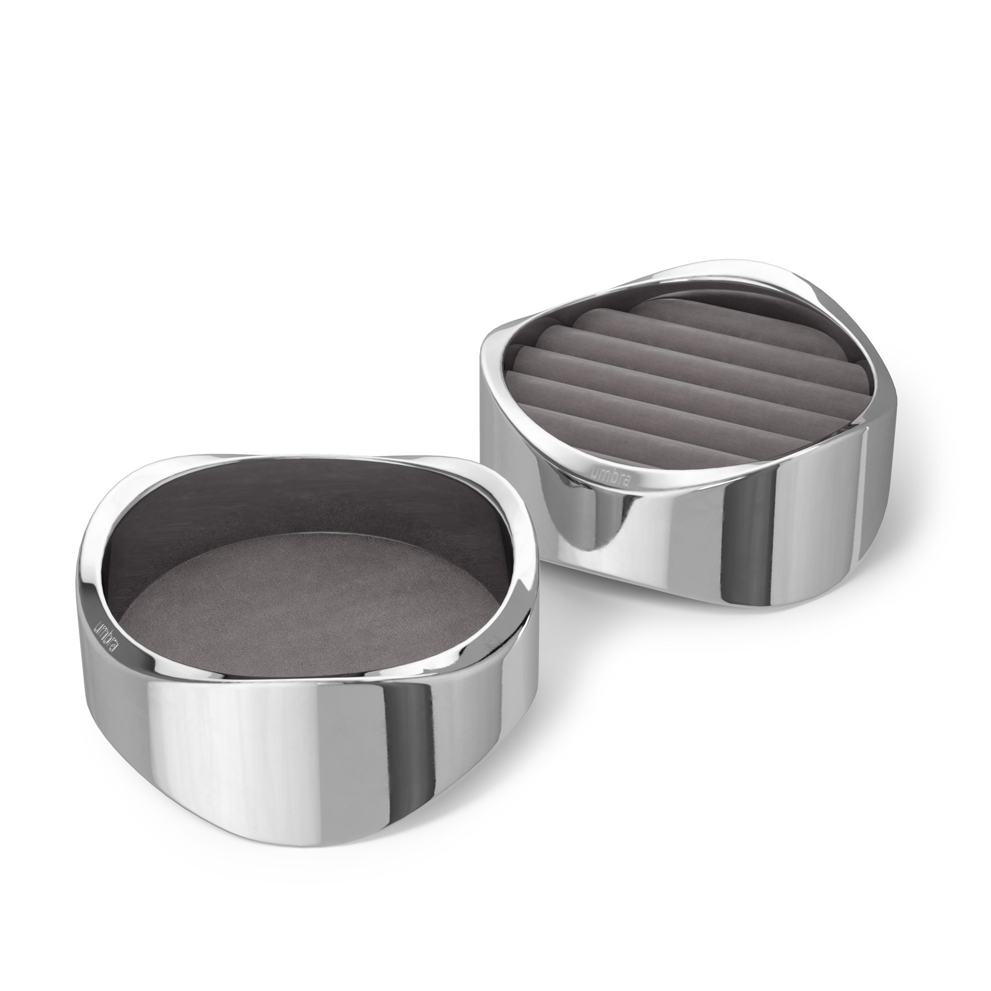 Šperkovnice na prstýnky Umbra WAVY chrom_4