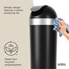 Odpadkový koš s výklopným víkem Umbra VENTI CAN 62l černý/nikl_2