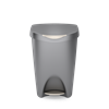 Odpadkový koš Umbra BRIM 50l šedý/nikl_1