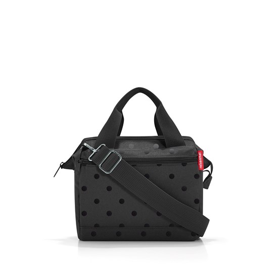 Taška přes rameno Reisenthel Allrounder Cross glossy dots black_0