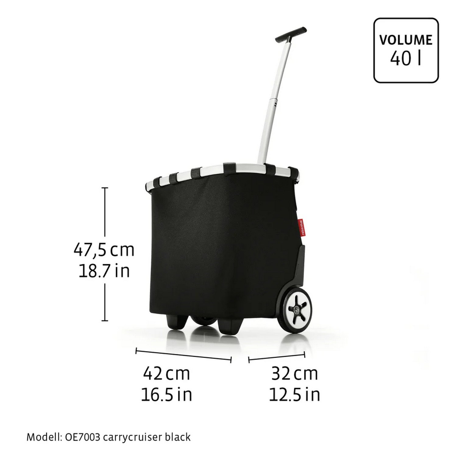 Taška na kolečkách Reisenthel Carrycruiser frame rhombus olive_0