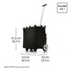Taška na kolečkách Reisenthel Carrycruiser frame glossy dots black_0
