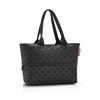 Chytrá taška přes rameno Reisenthel Shopper e1 glossy dots black_1