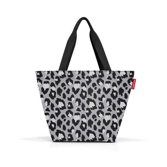 Taška přes rameno Reisenthel Shopper M leo nero_0
