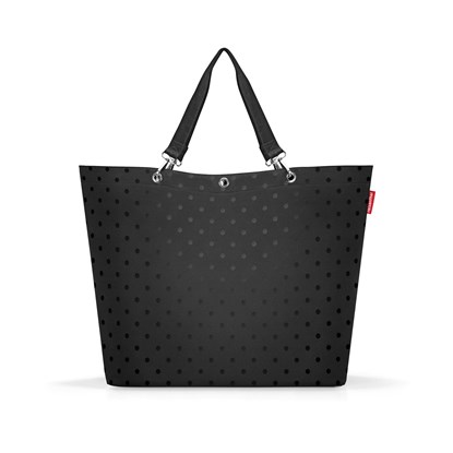 Taška přes rameno Reisenthel Shopper XL glossy dots black_0